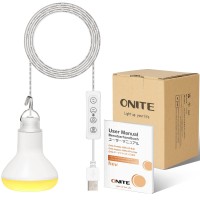 Onite Camping Light Bulb Emergency Lights For Home Power Failure 3 Colors 9W Led Usb Light With Adjustable Switch Also For Ou