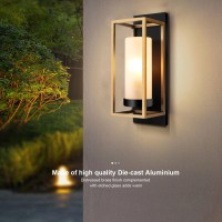 Alvime Outdoor Wall Lights Fixture Exterior Wall Lanterns Waterproofallweather Wall Sconce Porch Outside Lights For Entrywa