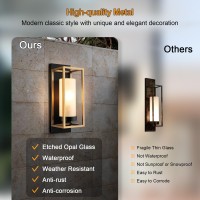 Alvime Outdoor Wall Lights Fixture Exterior Wall Lanterns Waterproofallweather Wall Sconce Porch Outside Lights For Entrywa