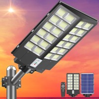 Deepn 4200W Solar Street Lights Outdoor Waterproof 450000 Lumens Dusk To Dawn Solar Flood Lights Outdoor Motion Sensor Led Sola