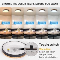 Modern Dimmable Led Close To Ceiling Light Minimalist Wood Oak Flush Mount Ceiling Light Fixture With Lampshade For Bedroom Livi