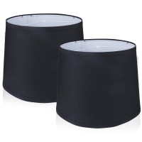 Lamp Shades Set Of 2 Drum Lampshade For Table Lamp Floor Lamps,12.6X11.6X10