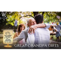 Wsyear Grandpa Gifts- Fathers Day Birthday Gifts For Grandpa, To My Grandpa Gifts Table Lamp, Best Grandpa Gifts From Grandchildren Birthday Gifts For Grandpa From Granddaughter Grandson