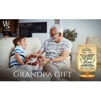 Wsyear Grandpa Gifts- Fathers Day Birthday Gifts For Grandpa, To My Grandpa Gifts Table Lamp, Best Grandpa Gifts From Grandchildren Birthday Gifts For Grandpa From Granddaughter Grandson