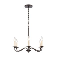 Quinn 30'' Wide 6-Light Chandelier - Old Bronze