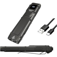 Nitecore Edc27 Every Day Carry Rechargeable Flashlight - 3000 Lumens W/Eco-Sensa Usb-C Charging Cable