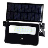 Outdoor Solar Reflector With Motion Sensor, Ip 65 Waterproof, Solar Light Outdoor, Easy Installation, Cold Light, For Garden, Patio, Terrace Illux Ms-2916.N65