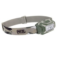 Petzl Aria 1 Rgb Compact Durable Waterproof Headlamp With White Red Green And Blue Modes 350 Lumens Camo