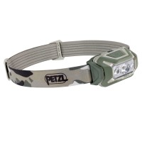 Petzl Aria 2 Rgb Compact Durable Waterproof Headlamp With White Red Green And Blue Modes 450 Lumens Camo