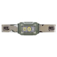 Petzl Aria 2 Rgb Compact Durable Waterproof Headlamp With White Red Green And Blue Modes 450 Lumens Camo