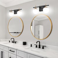 Zsmihdoh Bathroom Light Fixtures Over Mirror Mid Century Modern Bathroom Vanity Light Globe Bathroom Lighting Fixtures With Mi