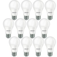 Bulbrite Pack Of 12 Item 774235 A19 Led Bulb 9W 60W Equiv Dimmable 3000K E26 Base 120V Soft White Light Atype Bulb