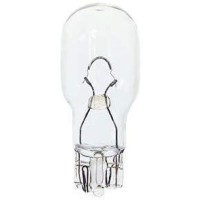 Ironsmith Lighting Products T5 Clear Glass Wedge Base Incandescent Light Bulbs Warm White Light 18 Watt 12 Volt Ac Or Dc Input