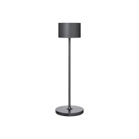 Blomus Farol Rechargeable Led Lamp, Gunmetal Metallic Finish