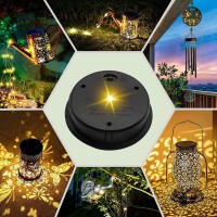 Gysuryb 1 Pack Big Solar Light Replacement Top For Outdoor Lanterns, More More Energy Efficient