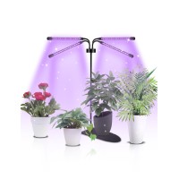 Grow Lights For Indoor Plants, Jirbeey 80 Leds Plant Light For Indoor Plants With Full Spectrum, Indoor Plant Grow Lights With 3 Modes,3/9/12H Timer, 20%-100% Brightness