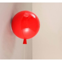 Dunmw Creative Balloon Wall Lamp Colorful Balloon Wall Lamp Kids Room Wall Lamp Decorative Bedroom Wall Light Rope Switch