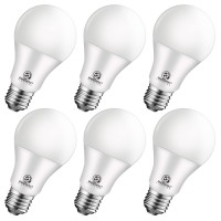 Energetic 6Pack 100 Watt Led Bulb Daylight 5000K Dimmable 1500 Lumens 125W E26 Medium Base 15000 Hrs Ul Listed