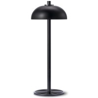 Jonemo Cordless Table Lamp Rechargeable - 5000Mah Battery Powered Table Light, 3 Color Stepless Dimmable Led Table Lamp With Memory Function For Indoor, Outdoor, Dinner, Home, Restaurant.(Black)