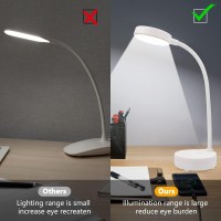 Zzenrysam 2 Pack Led Desk Lamp Table Lamp Desk Lamps For Home Office Three Brightness Levels With Usb Charging Port Desk Lig