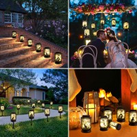 Styleonme Decor Mobile Outdoor Solar Lanterns Angel Butterfly Fairy Lights Theme Mason Jar Gifts For Mom Grandma Women Ev