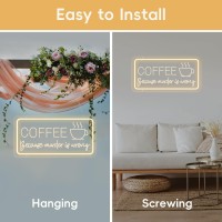 Coffee Neon Sign Led Coffee Neon Signs For Wall Decor Warm White Usb Powered Coffee Sign For Wall Decor Caf Restaurant Coffe