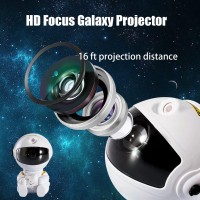 Astronaut Star Projector Galaxy Projector Light Kids Night Light Nebula Star Ceiling Night Light With Remote Gifts For Birthd