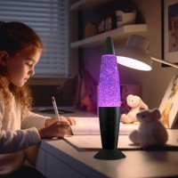 Vanful Glitter Color Changing Motion Lamp Perfect Christmas Thanksgiving Day Present For Adults And Kids Led Glitter Lamps With