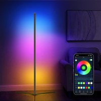 Rgb Corner Floor Lamp Easter Floor Lamp Rgbic Color Changing Corner Lamp Led Modern Floor Lights With Bluetooth App And Remote