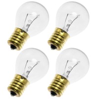 Sqxbk 4Pcs 120V 25W E17 Reflector Type Replacement Light Bulbs Lava Lamp Bulb Appliance Oven Light Bulb