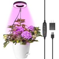 Qoolife Halo Plant Grow Lights Led Full Spectrum Growing Lamps