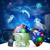 Ocean Star Night Light Projector Kids Toys For 38 Year Old Boys360 Rotationremote And Timer3 Projection Films17 Light Modes