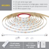 Armacost Lighting Ribbonflex Pro 12Volt White Tape Strip Light 60 Ledsm 4000K Bright White 656 Ft 20M 152260