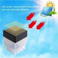 Solar Led 2In X 2In5Cm X 5Cm Fence Post Cap For Wrought Iron And Aluminum Or Garden Solar Fence Lights 8 Pack White Light