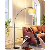 Edishine 783 Dimmable Modern Arc Floor Lamp With Remote