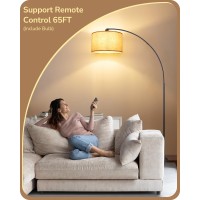 Edishine 783 Dimmable Modern Arc Floor Lamp With Remote