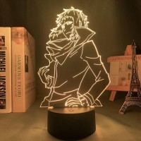 Oakfin Bungo Stray Dogs Ryunosuke Akutagawa 3D Led Lamp For Bedroom Mange Night Lights Anime Room Decor Gift Touch Usb Table Desk Light