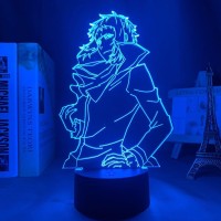 Oakfin Bungo Stray Dogs Ryunosuke Akutagawa 3D Led Lamp For Bedroom Mange Night Lights Anime Room Decor Gift Touch Usb Table Desk Light