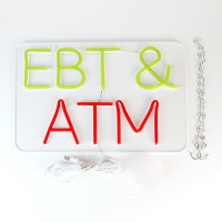 Jfllamp Ebtatm Neon Signs For Wall Decor Neon Lights For Business Led Signs Suitable For Convenience Stores Supermarkets Restau