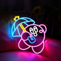 Gaming Neon Sign Usb Powered For Game Room Decor Japanese Anime Neon Sign Dimmable Led Neon Light Sign For Kids Room Man Cave W