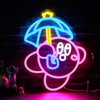 Gaming Neon Sign Usb Powered For Game Room Decor Japanese Anime Neon Sign Dimmable Led Neon Light Sign For Kids Room Man Cave W