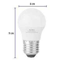 Volteck Led-30C Led Lamp A19 3W Warm Light