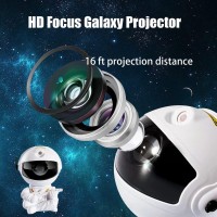 Astronaut Galaxy Projector Star Projector Light Kids Night Light Nebula Star Ceiling Night Light With Remote Gifts For Birthd