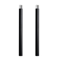 Sglfarmty Matte Black M10 Threaded Extension Rod For Pendant Light Island Lighting Chandeliers Lighting Fixture Stems 5 Inch