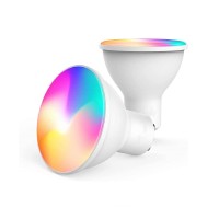 Gu10 Wifi Smart Dimmable Rgbcw Led Light Bulbs Works With Apple Homekit Siri Voice Control Compatible With Alexa Google Assistant