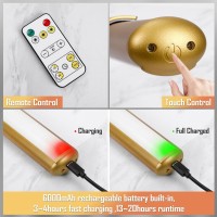 Tintindoc Picture Light 6000Mah Battery Operated Painting Light Full Metal With Remote13Art Light For Wall Dartboard Gallery