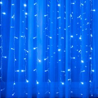 Twinkle Star 600 Led Window Fairy Curtain String Lights 8 Modes Fairy Lights For Halloween Christmas Bedroom Wedding Party Home