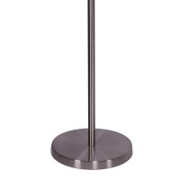 Glamorous and enticing this floor lamp is here to add a ravishing flair to your living room dining room or bedroom Accentuated in a metallic black hue the mesh design shade with hanging bead accent adds a sense of mysterious charm and attractiveness The l