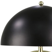 Introduce a ravishing flair of art deco style to your home with this abstract designed table lamp This table lamp with a dome shade and multiple oblong shaped accents in the body represent a meticulously crafted piece that will always attract an eye for d