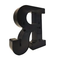 Black Alphabet Marquee Letters Led 26 Alphabet Light Up Letters With Diamond Bulb Battery Powered Led Letter For Wedding Birthda